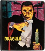 UNIVERSAL MONSTERS "DRACULA" THREE-RING BINDER.