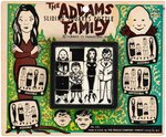 "THE ADDAMS FAMILY" SLIDING TILE PUZZLE ON STORE CARD.