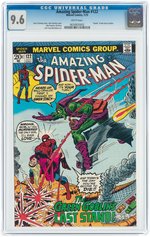 "AMAZING SPIDER-MAN" #122 JULY 1973 CGC 9.6 NM+ (DEATH OF GREEN GOBLIN).