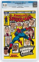 "AMAZING SPIDER-MAN" #121 JUNE 1973 CGC 9.0 VF/NM (DEATH OF GWEN STACY).