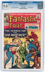 "FANTASTIC FOUR" #27 JUNE 1964 CGC 9.0 VF/NM.