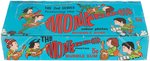 "THE MONKEES" SECOND SERIES FULL GUM CARD DISPLAY BOX-CANADIAN ISSUE/BLUE BOX VARIETY.