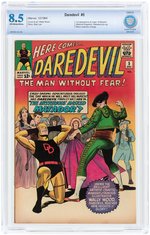 "DAREDEVIL" #5 DECEMBER 1964 CBCS 8.5 VF+.