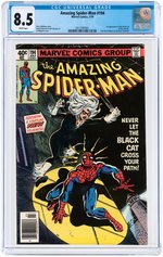 "AMAZING SPIDER-MAN" #194 JULY 1979 CGC 8.5 VF+ (FIRST BLACK CAT).