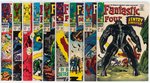 FANTASTIC FOUR LOT OF 20 SILVER AGE COMIC ISSUES.