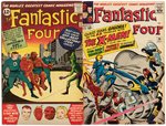 FANTASTIC FOUR SILVER AGE COMIC LOT OF 20 ISSUES.