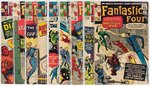 FANTASTIC FOUR SILVER AGE COMIC LOT OF 20 ISSUES.