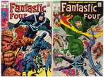 FANTASTIC FOUR SILVER AGE COMIC RUN OF 27 ISSUES.