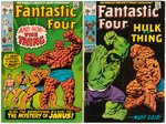 FANTASTIC FOUR BRONZE AGE COMIC LOT OF 39 ISSUES.