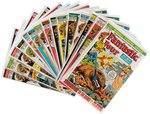 FANTASTIC FOUR BRONZE AGE COMIC LOT OF 39 ISSUES.