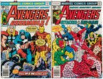 AVENGERS LOT OF 37 OF BRONZE AGE COMIC BOOK ISSUES.