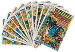 AVENGERS LOT OF 37 OF BRONZE AGE COMIC BOOK ISSUES.