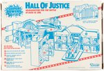 DC COMICS - "SUPER POWERS COLLECTION - HALL OF JUSTICE" FACTORY-SEALED PLAYSET.