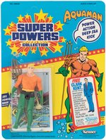 DC COMICS - "SUPER POWERS COLLECTION - CARDED LOT OF FIVE ACTION FIGURES.