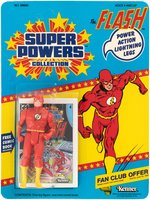 DC COMICS - "SUPER POWERS COLLECTION - CARDED LOT OF FIVE ACTION FIGURES.