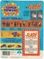 DC COMICS - "SUPER POWERS COLLECTION - CARDED LOT OF FIVE ACTION FIGURES.