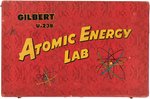 "GILBERT NUCLEAR PHYSICS NO. U-238 ATOMIC ENERGY LAB" BOXED 1952 SET.