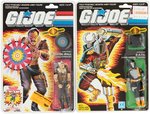 "G.I. JOE - A REAL AMERICAN HERO" CARDED COBRA ACTION FIGURE LOT.