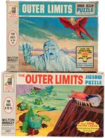 "OUTER LIMITS" BOXED PUZZLE PAIR.