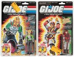 "G.I. JOE - A REAL AMERICAN HERO" CARDED JOES ACTION FIGURE LOT.