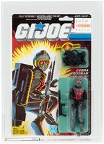 "G.I. JOE - A REAL AMERICAN HERO" COBRA FROGMAN EELS SERIES 4/36 BACK AFA 85+ NM+.