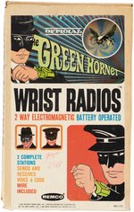 "GREEN HORNET WRIST RADIOS" BOXED REMCO SET.