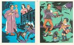 "THE MUNSTERS DELUXE RUB-ONS MAGIC PICTURE TRANSFERS" BOXED SET.