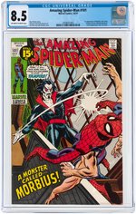 AMAZING SPIDER-MAN #101 OCTOBER 1971 CGC 8.5 VF+ (FIRST MORBIUS).