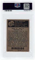 1938 & 1951 WA & AC CHURCHMAN & TOPPS RINGSIDE LOT OF FIVE INTERNATIONAL BOXING HOF'ERS PSA GRADED.