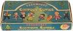 "PARAMOUNT CARTOON COMICS" FIGURAL CHRISTMAS LIGHT SET WITH BETTY BOOP, DICK TRACY & ORPHAN ANNIE.