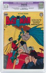 "BATMAN" #48 & #60 CGC RESTORED PAIR.