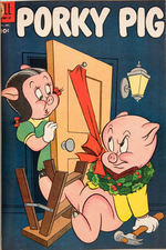 PORKY PIG V2 #37-48 DELL FILE 1954-1956 BOUND VOLUME.