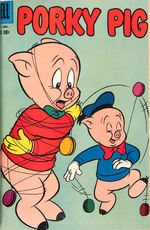 PORKY PIG V4 #61-72 DELL FILE 1958-1960 BOUND VOLUME.