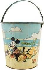 MICKEY MOUSE & FRIENDS LARGE SAND PAIL.