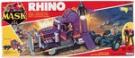 "M.A.S.K. RHINO" BOXED VEHICLE & ACTION FIGURES.