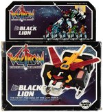 "VOLTRON" BOXED FIVE LION SET W/FIGURES BY PANOSH PLACE.