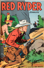 RED RYDER V10 #109-120 DELL FILE 1952-1953 BOUND VOLUME.