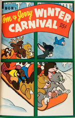 TOM & JERRY WINTER FUN V1 #1-4 DELL FILE 1952-1955 BOUND VOLUME.