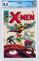 "X-MEN" #49 OCTOBER 1968 CGC 8.5 VF+ (FIRST POLARIS).