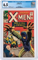 "X-MEN" #14 NOVEMBER 1965 CGC 6.5 FINE+ (FIRST SENTINELS).