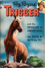 TRIGGER V1 #2-12 DELL FILE 1951-1954 BOUND VOLUME.