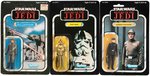 "STAR WARS: RETURN OF THE JEDI" CARDED "IMPERIAL FORCES" ACTION FIGURE TRIO.