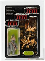 PALITOY "STAR WARS: RETURN OF THE JEDI - TEEBO" TRI-LOGO 70 BACK-B AFA 85 NM+.