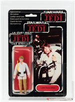 PALITOY "STAR WARS: RETURN OF THE JEDI - LUKE SKYWALKER" TRI-LOGO "BESPIN SABER" AFA 80 NM.