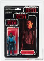 PALITOY "STAR WARS: RETURN OF THE JEDI - LANDO CALRISSIAN" TRI-LOGO 70 BACK-B AFA 80+ NM.