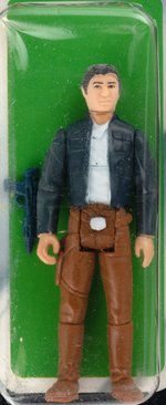 PALITOY "STAR WARS: RETURN OF THE JEDI - HAN SOLO (BESPIN OUTFIT)" TRI-LOGO 70 BACK-B AFA 75+ EX+/NM