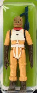 PALITOY "STAR WARS: RETURN OF THE JEDI - BOSSK" TRI-LOGO 70 BACK-B AFA 80 NM.