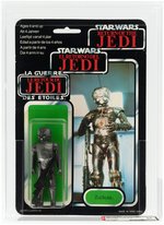 PALITOY "STAR WARS: RETURN OF THE JEDI - ZUCKUSS" TRI-LOGO 70 BACK-B AFA 85 NM+.