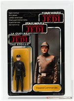 PALITOY "STAR WARS: RETURN OF THE JEDI - IMPERIAL COMMANDER" TRI-LOGO 70 BACK-B AFA 80 NM.