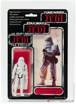 PALITOY "STAR WARS: RETURN OF THE JEDI - HOTH SNOWTROOPER" TRI-LOGO 70 BACK-B AFA 75 EX+/NM.